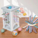 Wooden Dice Game Color Wooden