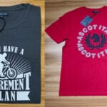 Charcoal Grey and Red