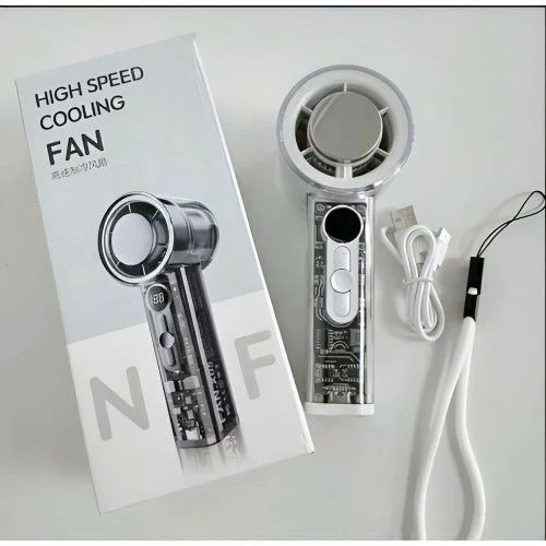 X05 Handheld High-Speed Turbo Cooling Fan 3000mAh Battery - Image 5